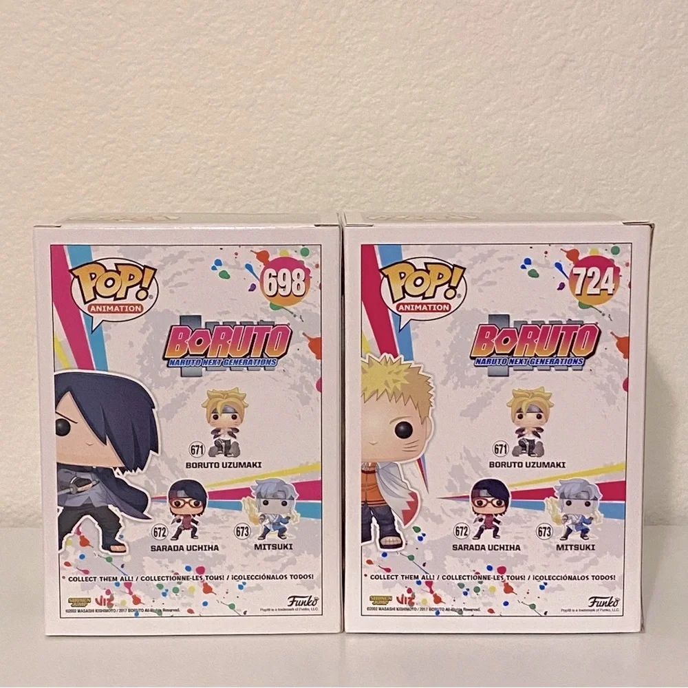 Funko Specialty Series Sasuke + AAA Exclusive Naruto (Hokage) Set [698 & 724] - Picture 4 of 6
